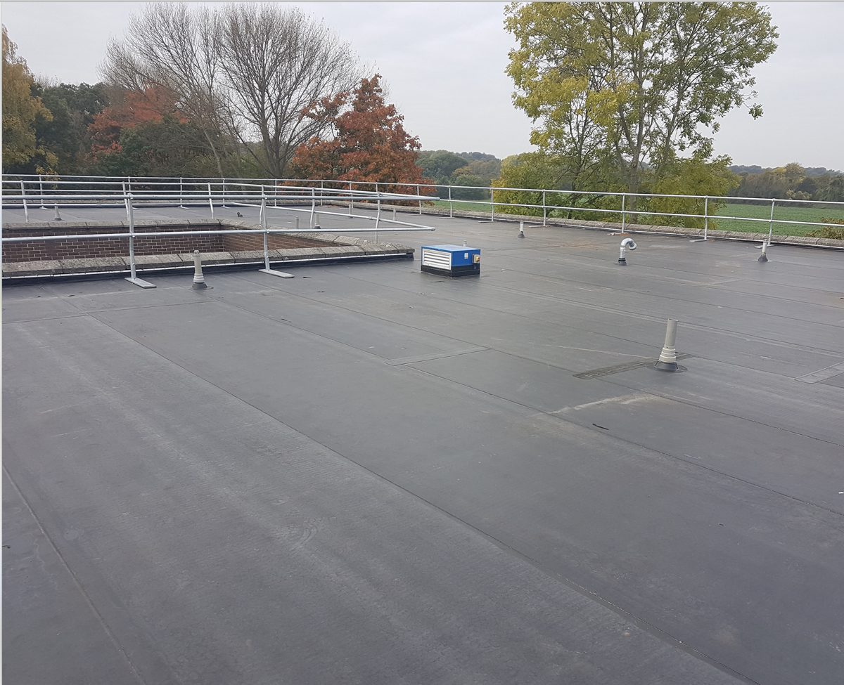 Commercial Flat Roof EPDM